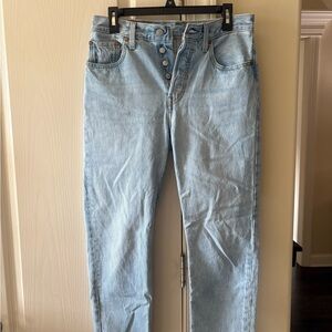 Levi's Blue Straight Leg Jeans Classic Style